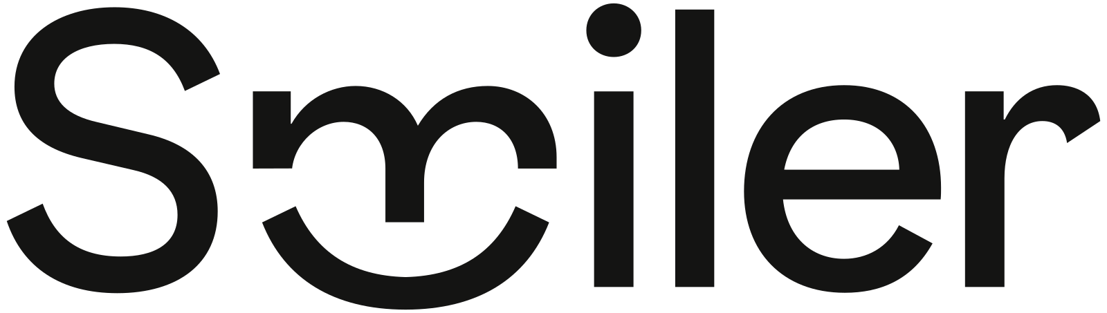 Smiler logo, Black · main version